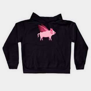 Flying Pig Kids Hoodie